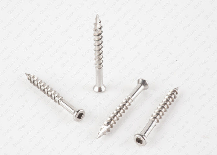 SS 304 Stainless Steel Screws Square Drive Countersunk Head Marine Grade