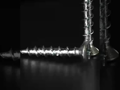 ПВХ окно самонажатие винтов Грубая нить плоская над головой с четырьмя крошечными ребрами